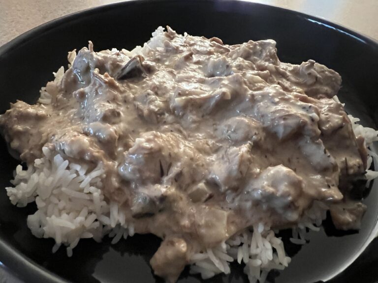 Scrumptious Slow Cooker Beef Stroganoff: A Stupid Simple Supper