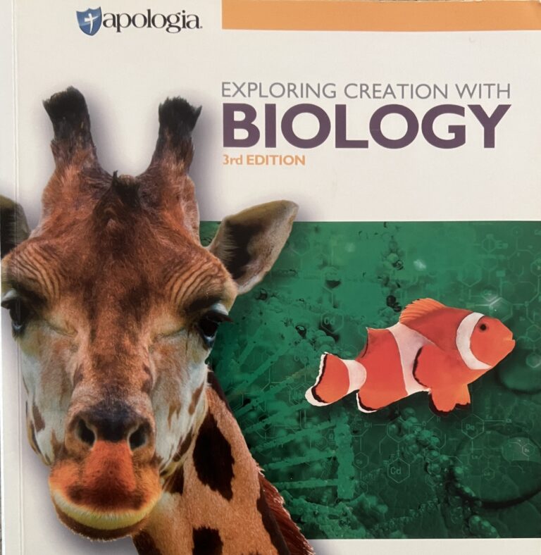 Apologia High School Biology for Homeschoolers Curriculum Review